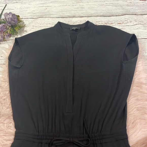 Aritzia Babaton Donnie Black Drawstring Minimalist Jumpsuit - Picture 10 of 10